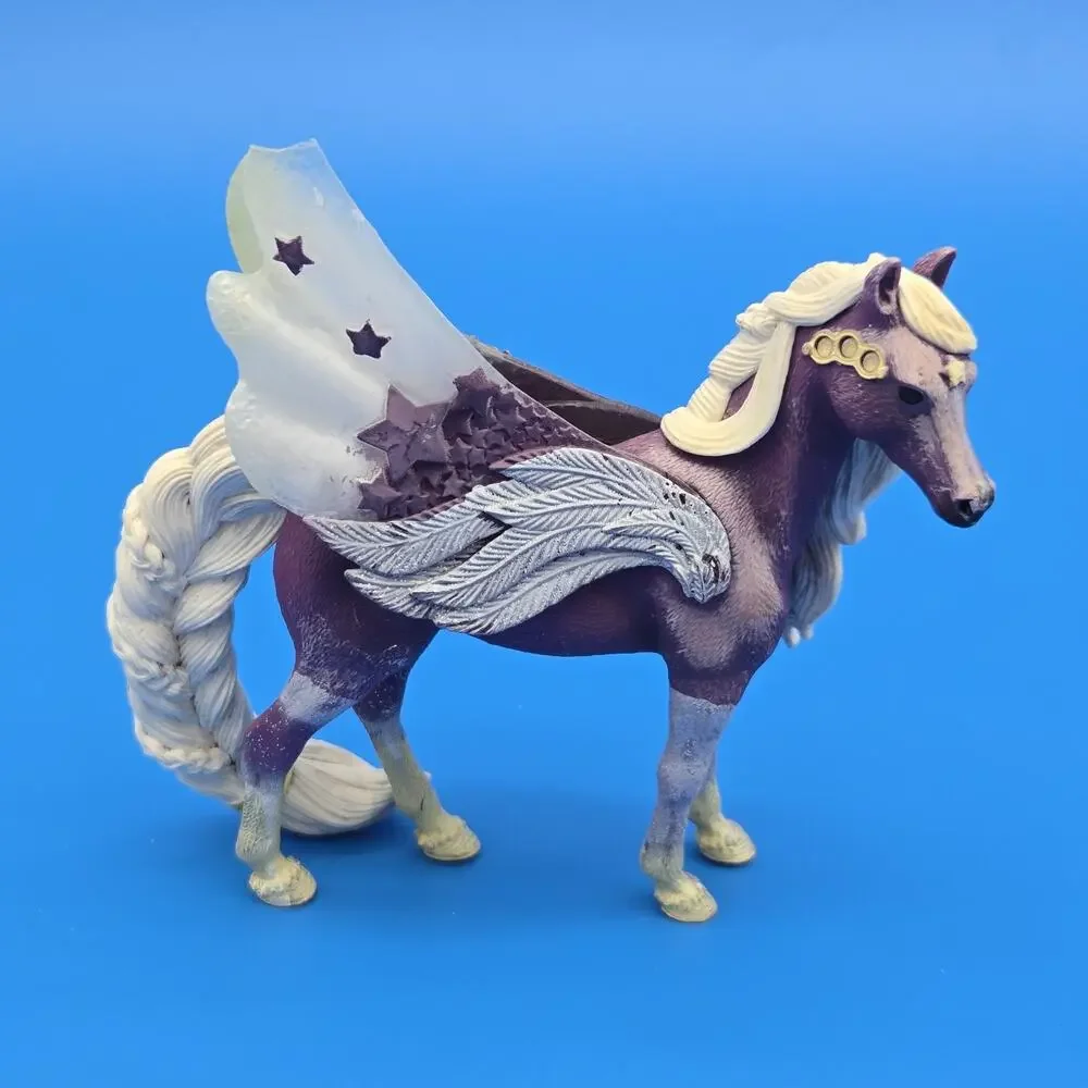 Schleich Unicorn Pegasus Llamacorn Fantasy Animal Figure Lot 3